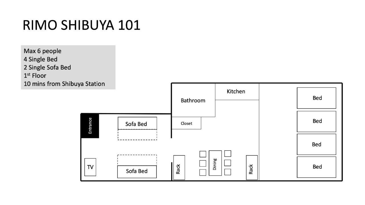 東京都Rimo Shibuya 101公寓 外观 照片